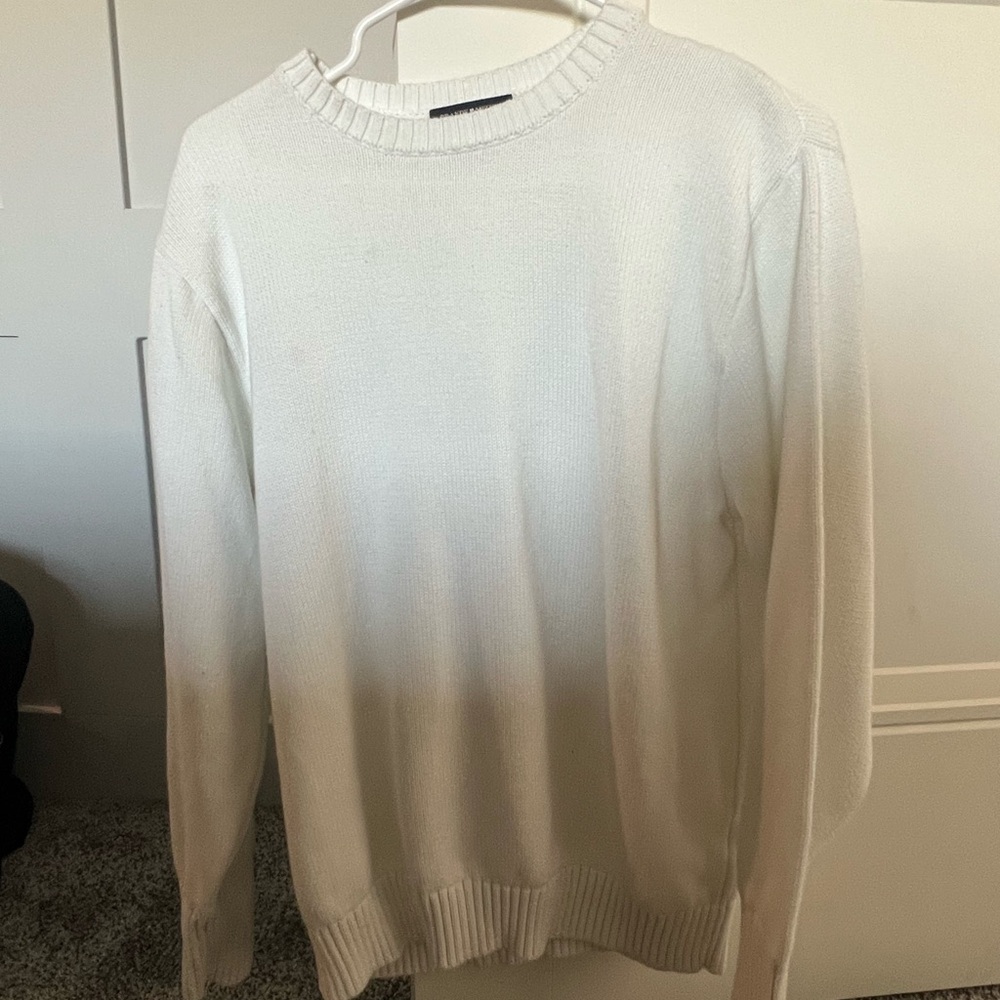 Worn Brandy Melville white long sleeved sweater